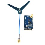 40KM Matek System -1G3 VTX-1G3 1.3GHz FPV 2CH-9CH 630mW Video Transmitter Wid Band Receiver RC Drone Long Range